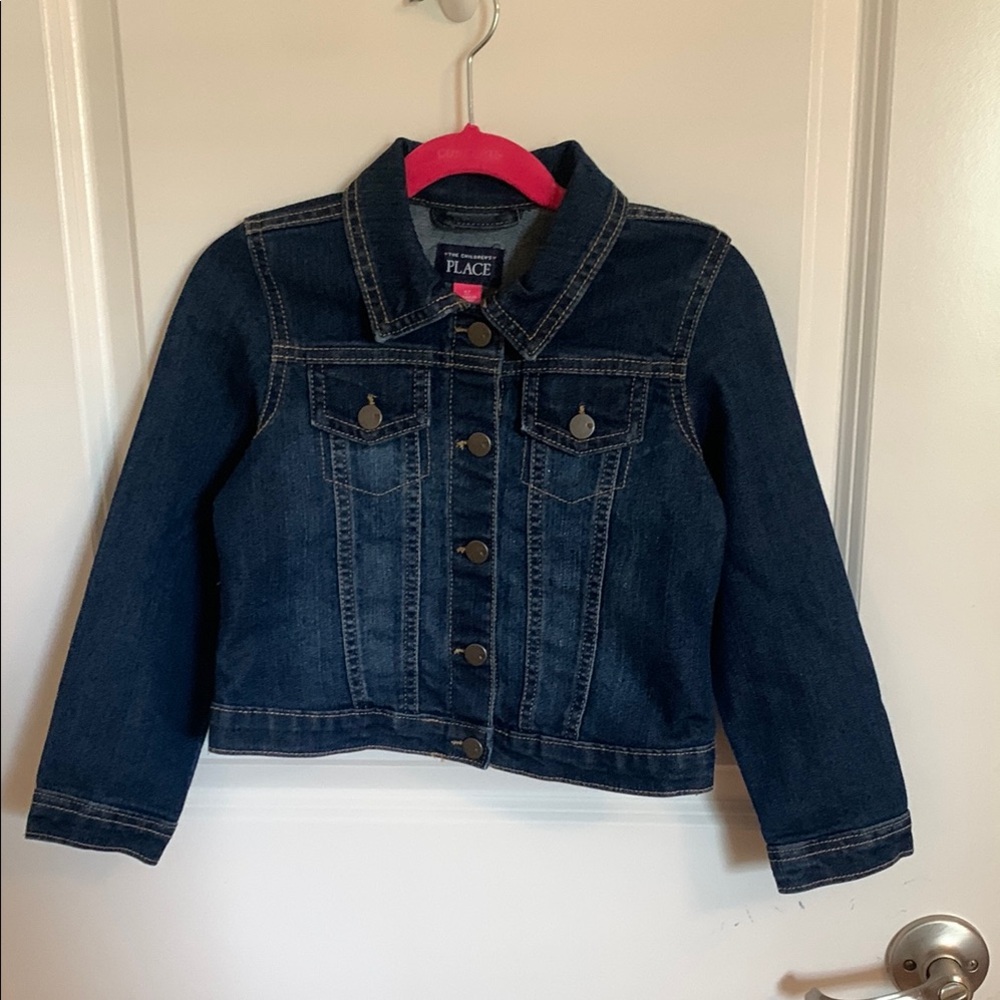 The Children's Place Dark Blue Jean Jacket